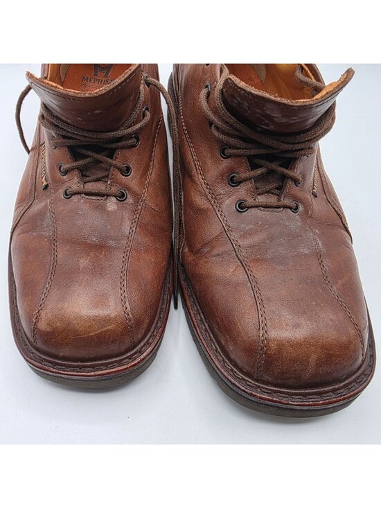 Mephisto Abel Goodyear Welt Air Relax Mens Size 11 Brown Leather Oxford Shoes main image 4